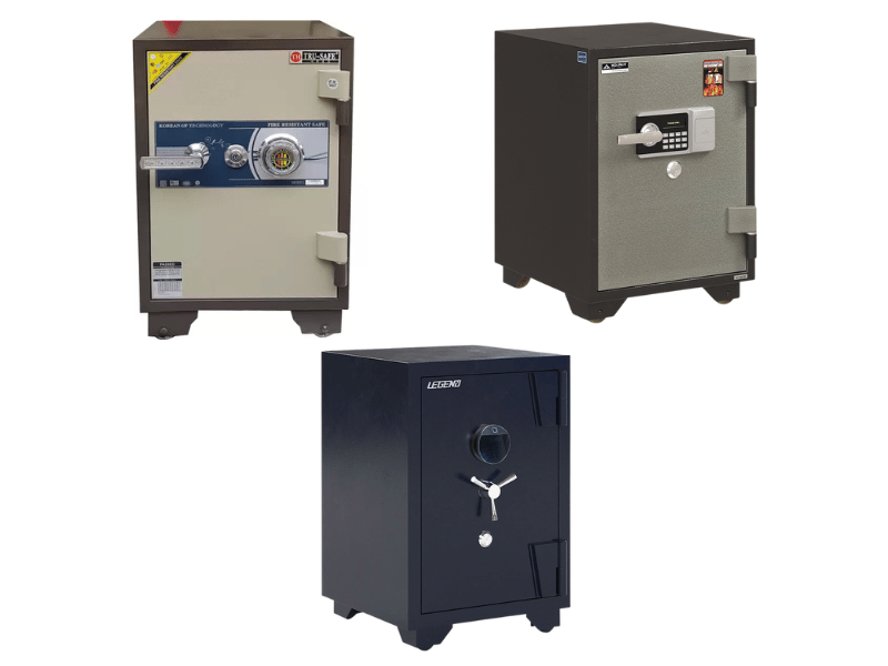 Két sắt cơ, điện tử hay vân tay? Loại nào an toàn nhất?