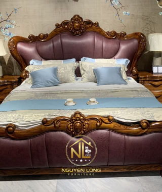 Bộ giường nhập khẩu GNK001