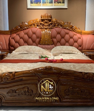 Bộ giường nhập khẩu GNK003