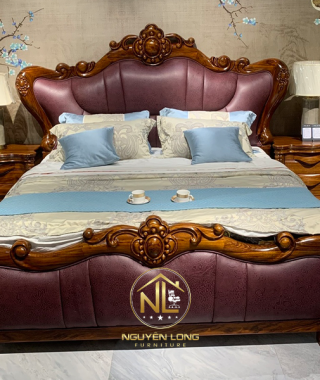 Bộ giường nhập khẩu GNK007