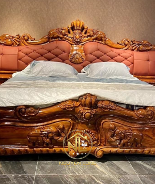 Bộ giường nhập khẩu GNK009