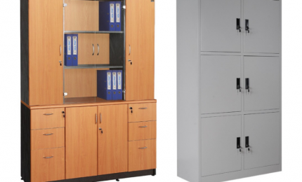 Chọn tủ hồ sơ sắt hay tủ gỗ cho văn phòng hiện đại?