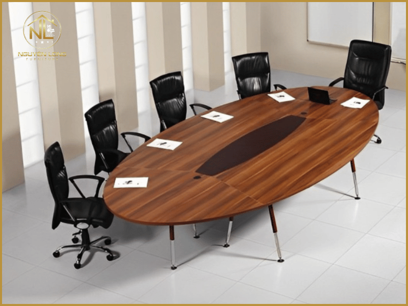 Bàn họp hình oval