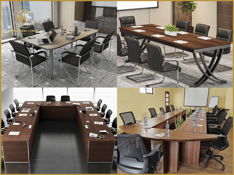 Gợi ý kích thước bàn họp theo số lượng người