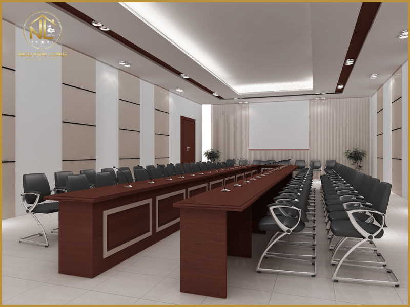 Lưu ý khi chọn kích thước bàn họp cho văn phòng