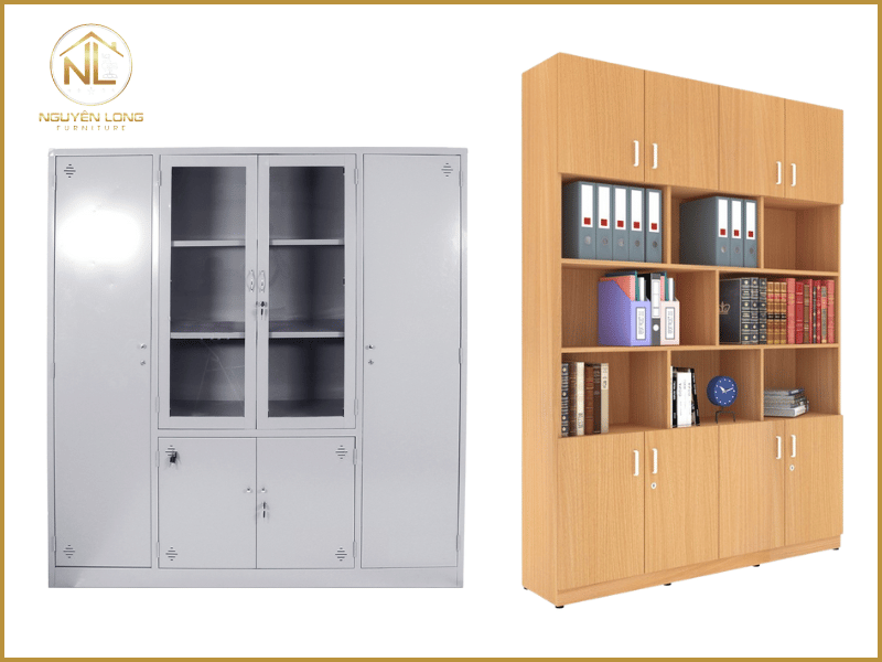Tổng quan về hai loại tủ hồ sơ phổ biến