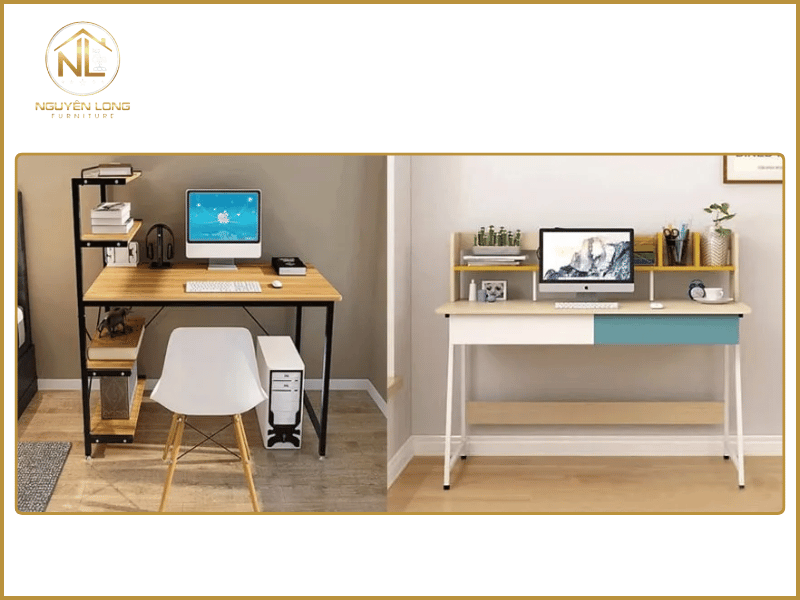 Báo giá bàn học có giá sách và ghế đồng bộ tại Hóc Môn