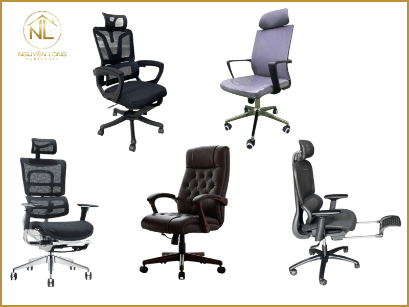 Các mẫu ghế Công Thái Học tại Hóc Môn được ưa chuộng