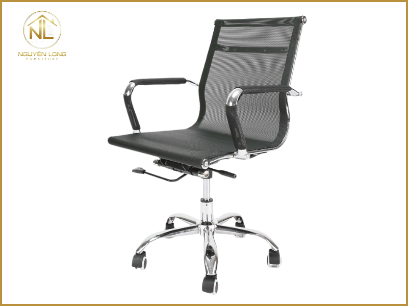  Ghế lưới xoay lưng trung hiện đại