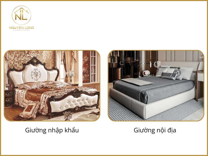 So sánh giường nhập khẩu và giường nội địa