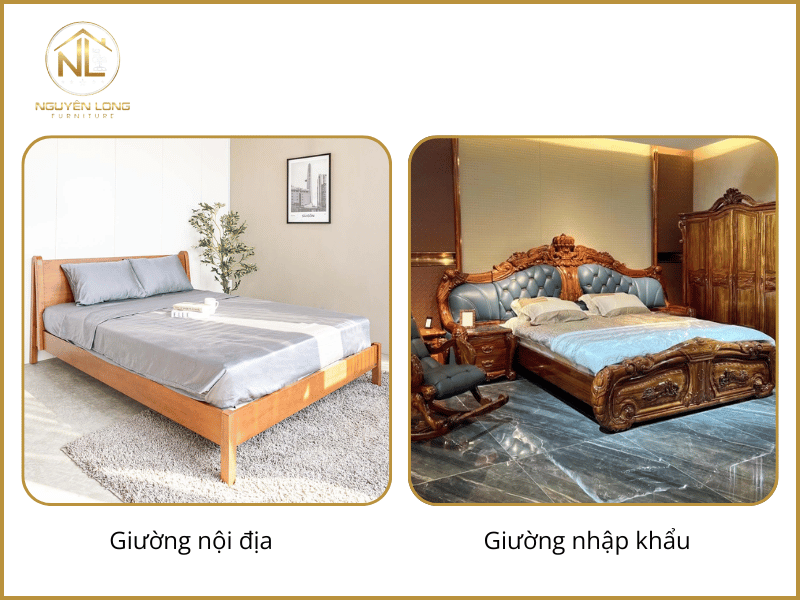 Ưu điểm vượt trội của giường nhập khẩu so với giường nội địa