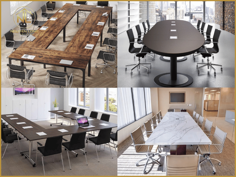 Gợi ý các mẫu bàn họp hiện đại sang trọng cho phòng giám đốc