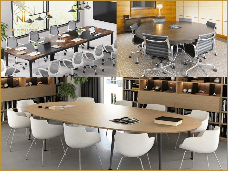 Nên chọn dáng bàn họp nào cho doanh nghiệp?