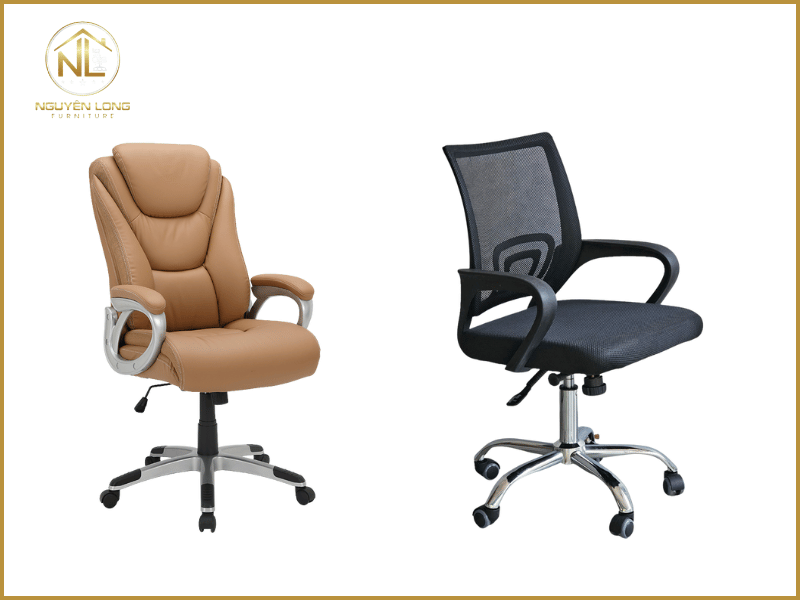 Nên chọn ghế da hay ghế lưới cho văn phòng hiện đại?